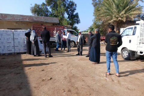 زراعة ذي قار تباشر بحملة مكافحة أدغال الحنطة