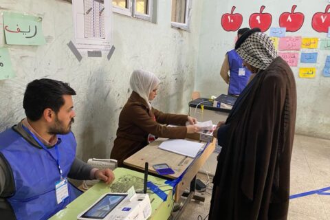 منظمة تموز : توقُّف ستة من أجهزة التصويت في ذي قار عن العمل