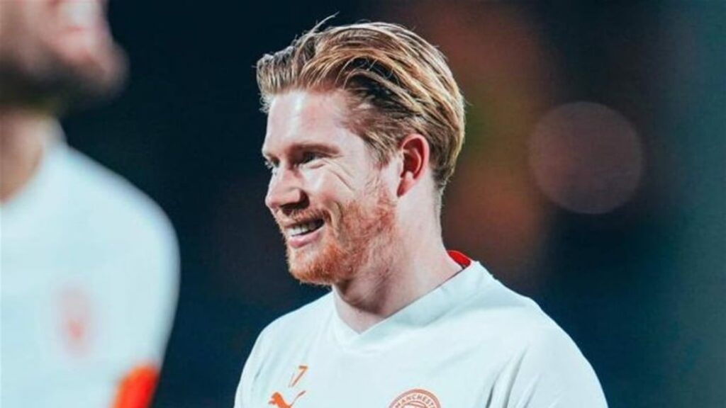 بعد غياب طويل.. نجم دي بروين يلمع من جديد بتدريبات السيتي
