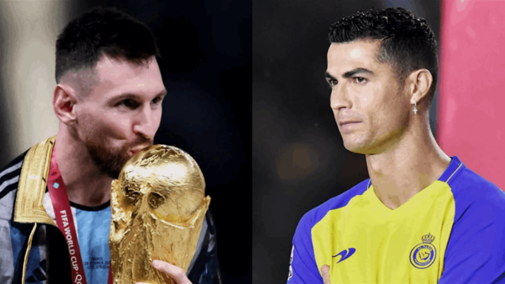 ميسي ورونالدو.. من الأكثر بحثا على الانترنت لعام 2023