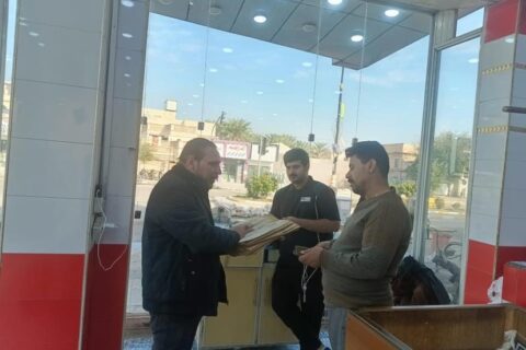 بيئة ذي قار تنظم حملة لتوعية المخابز باستخدام الاكياس الورقية