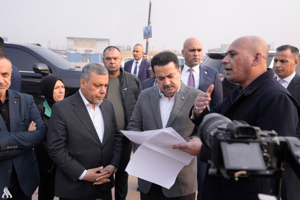 رئيس الوزراء يوجه بالإسراع في حل التعارضات لمشروع تأهيل مدخل بغداد