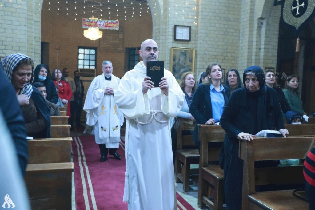 بالصور.. قداس ليلة عيد الميلاد المجيد في بغداد » وكالة الأنباء العراقية