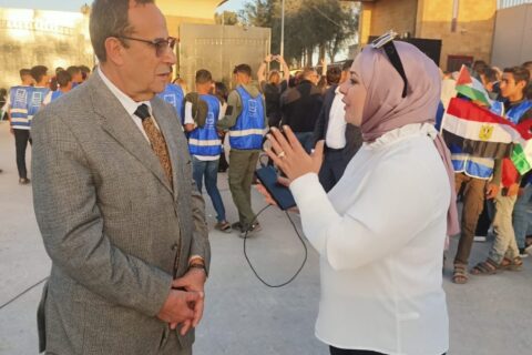 استنفار الجهود لاستقبال المصابين من قطاع غزة » وكالة الأنباء العراقية