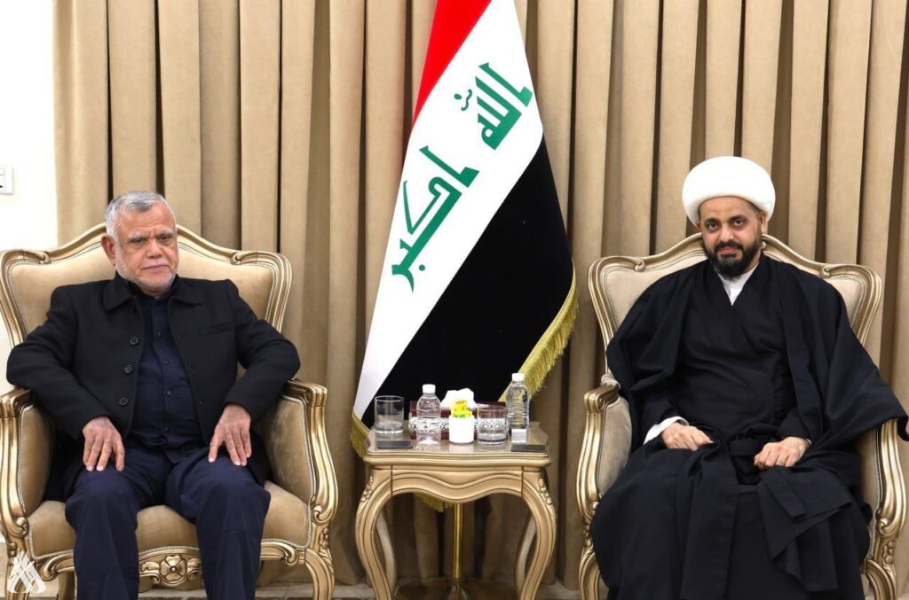 الشيخ الخزعلي والعامري يؤكدان أهمية الإسراع بتشكيل الحكومات المحلية