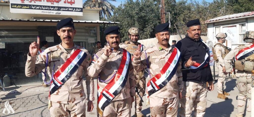 قواتنا الأمنية استكملت الاقتراع الخاص دون حدوث أي خرق يخل بسير العملية الانتخابية » وكالة الأنباء العراقية
