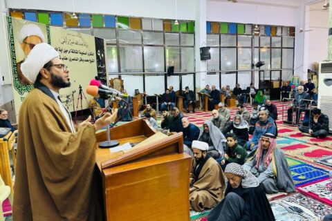 بالصور: صلاة الجمعة في مسجد الشيخ عباس الكبير وسط مدينة الناصرية