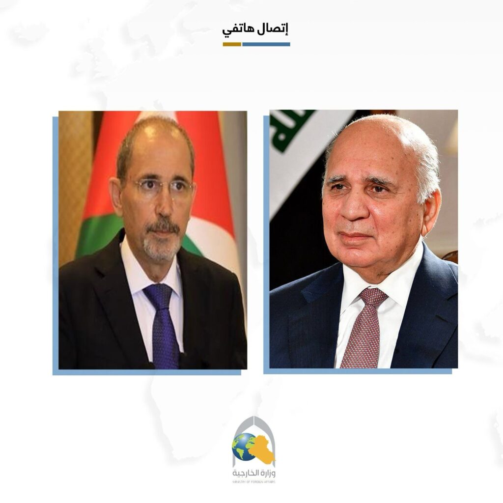 وزير الخارجية ونظيره الأردني يؤكدان ضرورة إبعاد المنطقة عن التهديدات العسكرية