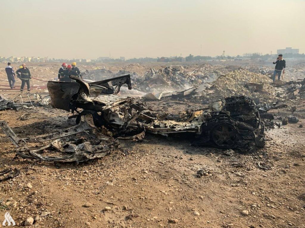 إدانات واسعة لقصف مقر أحد ألوية الحشد الشعبي في بغداد » وكالة الأنباء العراقية