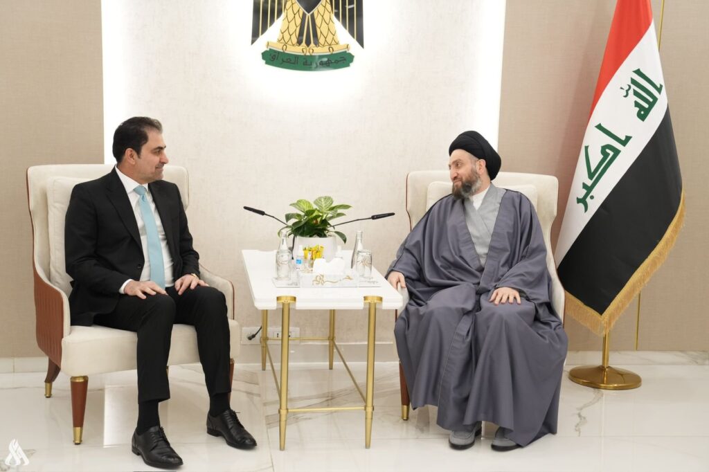 المندلاوي والسيد الحكيم يشددان على دعم الإجراءات لحفظ سيادة العراق