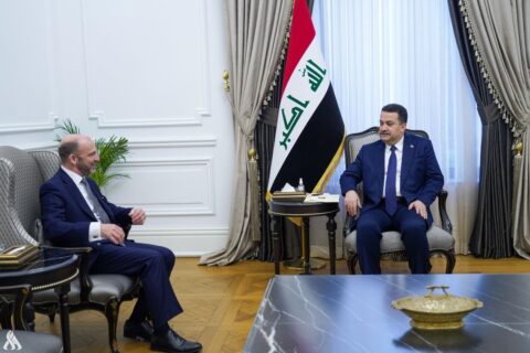 رئيس الوزراء يؤكد سعي العراق إلى توسعة التعاون الاقتصادي مع بلجيكا
