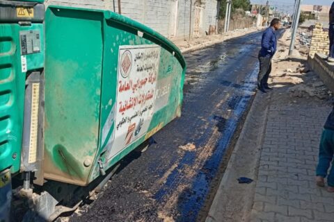مستمرون بإكساء الشوارع المتبقية في حي الأمين الأول بالديوانية » وكالة الأنباء العراقية