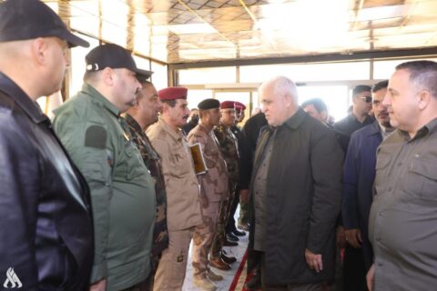 الفياض يصل إلى قاعدة الحبانية الجوية في الأنبار » وكالة الأنباء العراقية