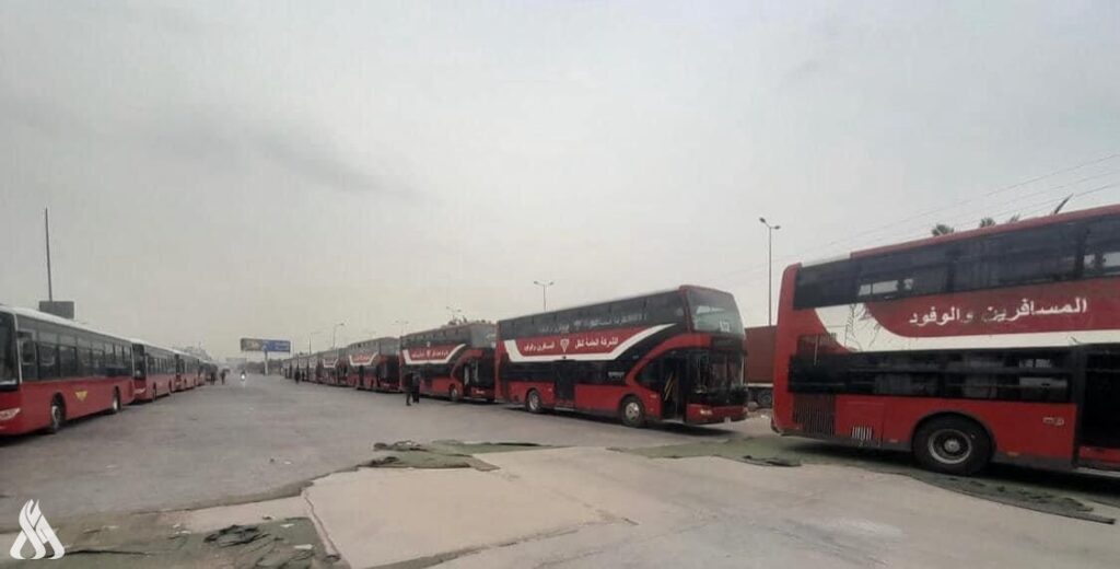 انطلاق أكثر من 300 باص صوب كربلاء المقدسة لخدمة زوار الزيارة الشعبانية » وكالة الأنباء العراقية