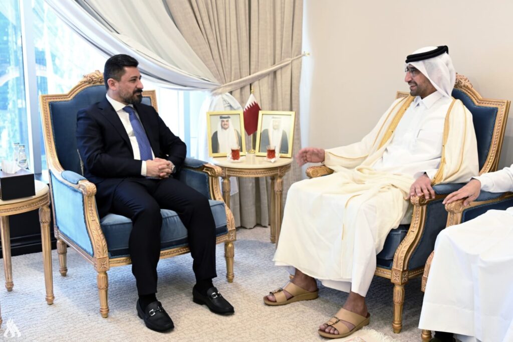 شواني يؤكد لنظيره القطري التطلع لفتح قنوات لتبادل الخبرات بشأن القضايا العدلية