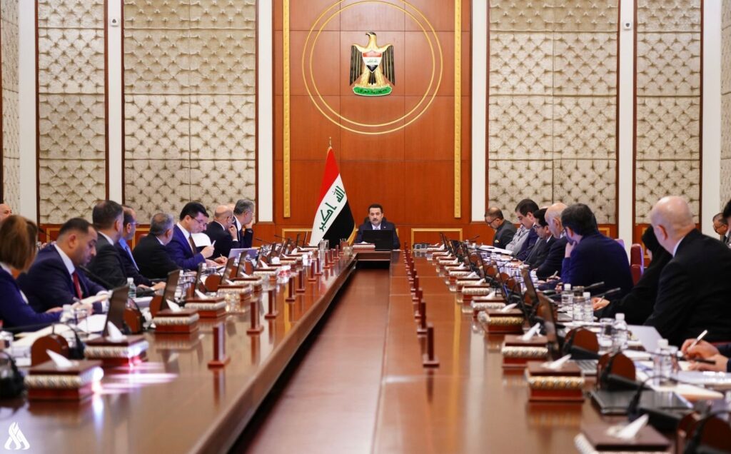 مجلس الوزراء يعقد جلسته برئاسة السوداني » وكالة الأنباء العراقية