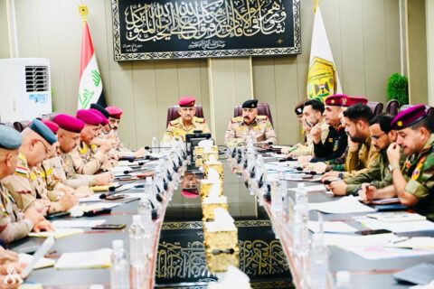 نائب قائد العمليات المشتركة يؤكد اهمية توفير الاجواء الآمنة لشهر رمضان المبارك