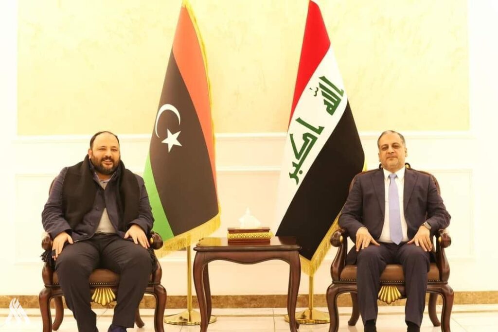 وزير الشباب الليبي في بغداد لتوقيع مذكرة تفاهم » وكالة الأنباء العراقية